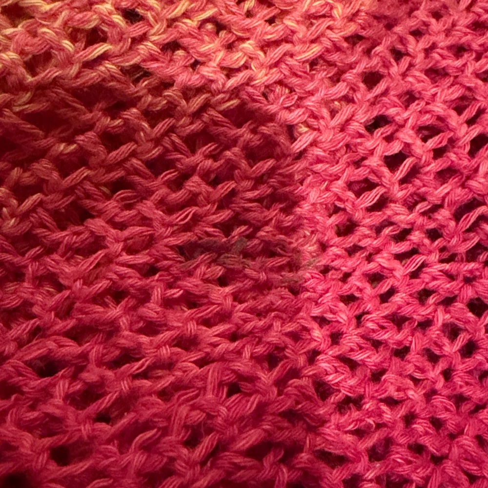 Handmade Crochet Lightweight Rainbow Summer Festival Wrap - Picture 3 of 8